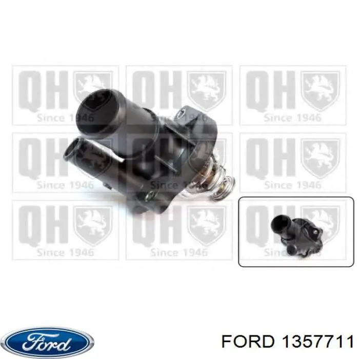 1357711 Ford termostato, refrigerante