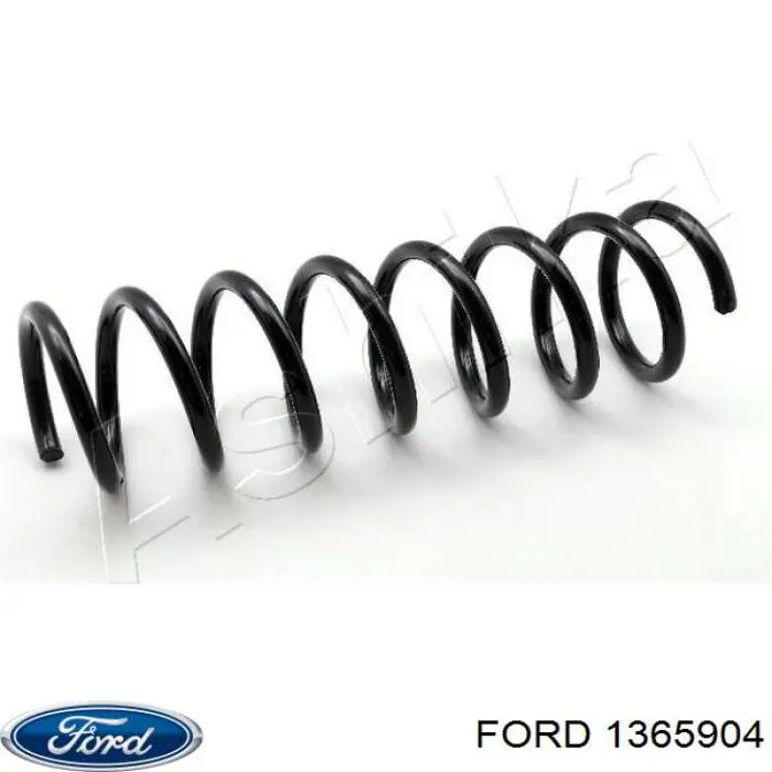 1365904 Ford muelle de suspensión eje trasero