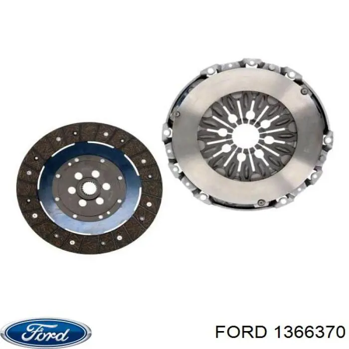 1366370 Ford kit de embrague (3 partes)