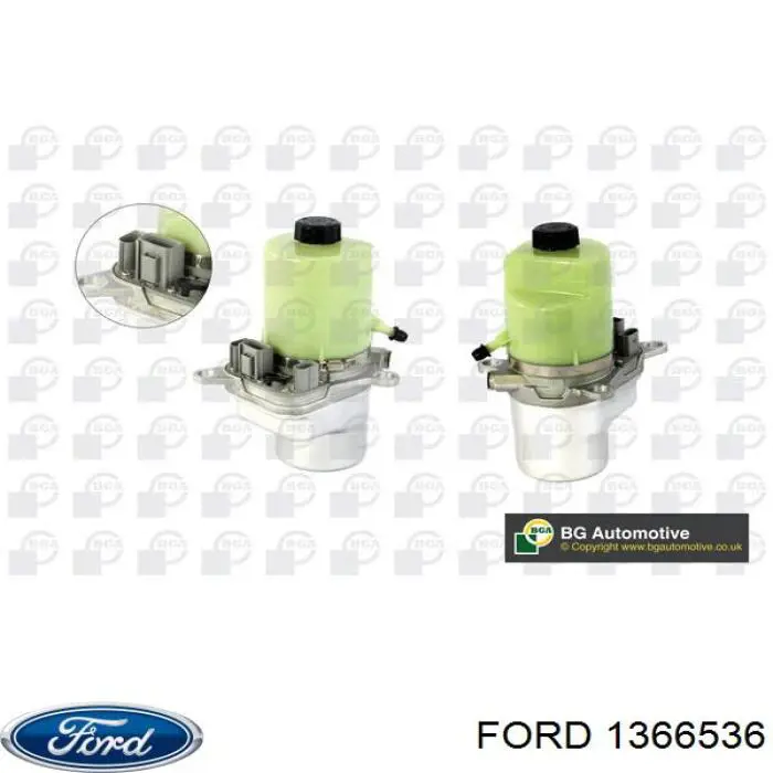 1366536 Ford bomba hidráulica de dirección