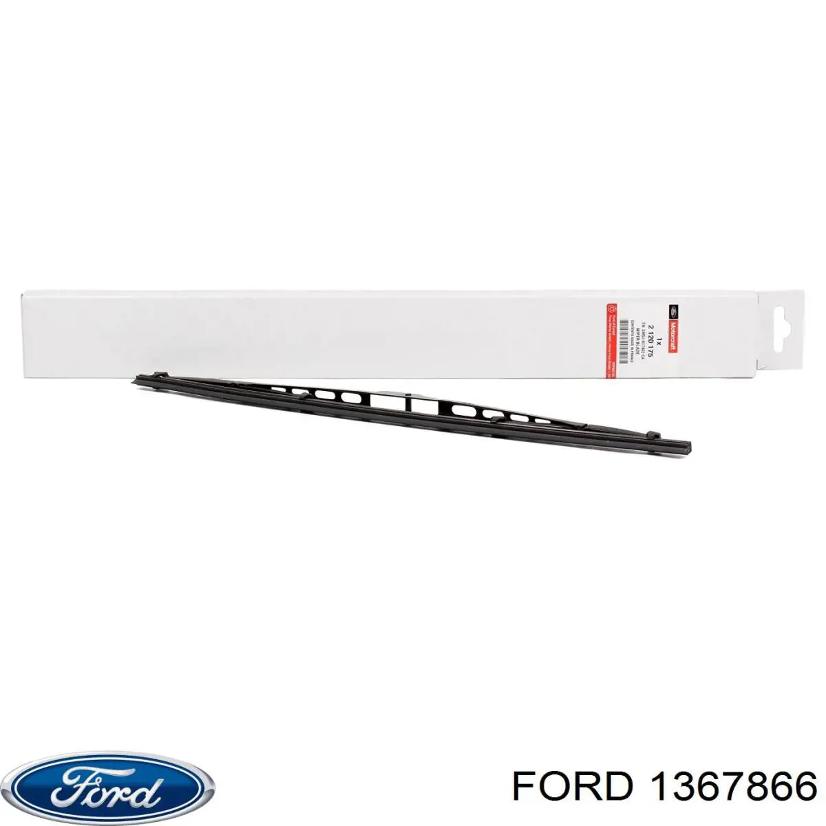 1367866 Ford limpiaparabrisas de luna trasera