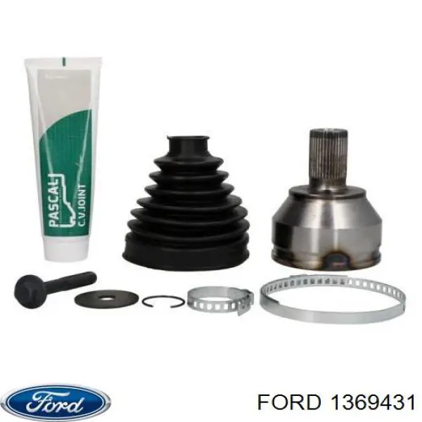 1798107 Ford árbol de transmisión delantero izquierdo