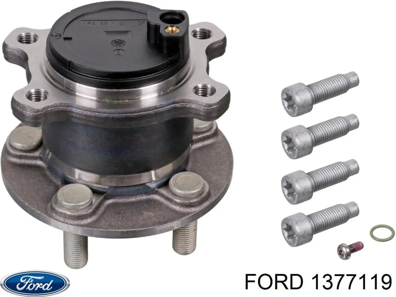 1377119 Ford cubo de rueda trasero