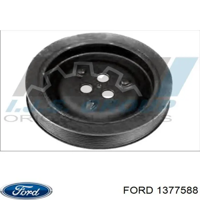 1377588 Ford polea, cigüeñal