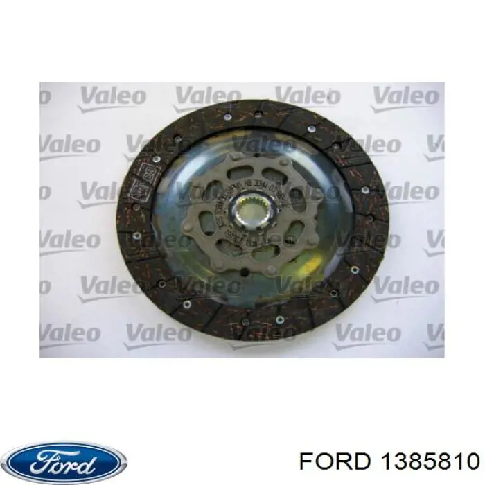 1385810 Ford kit de embrague (3 partes)