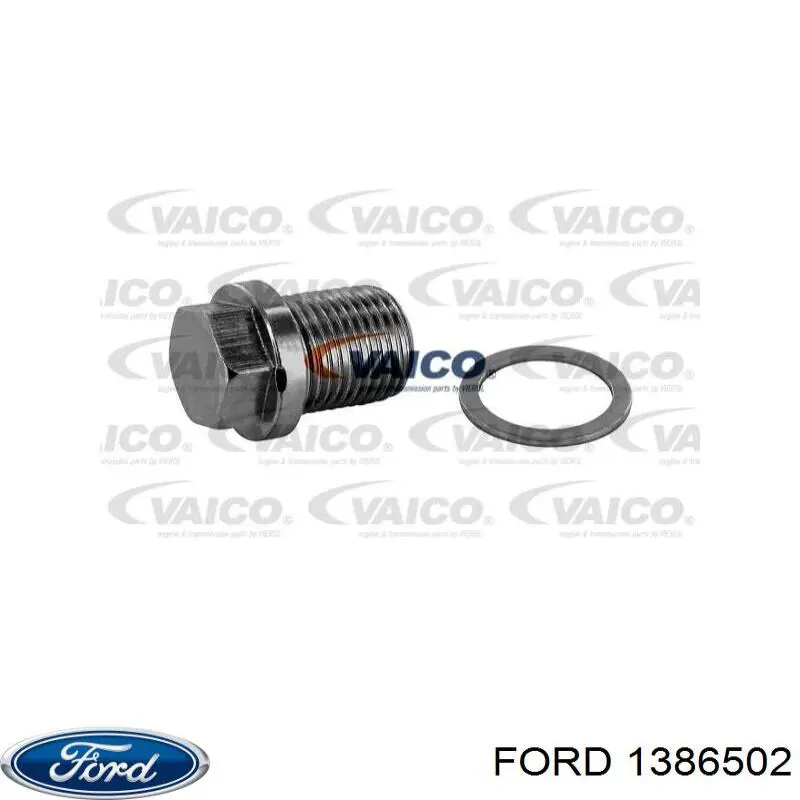 1386502 Ford junta, tapón roscado, colector de aceite