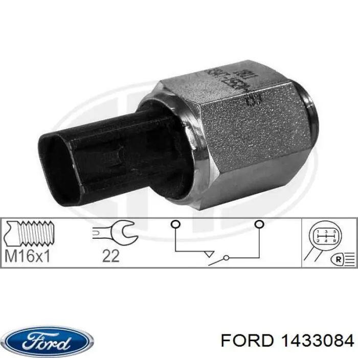 1433084 Ford interruptor, piloto de marcha atrás