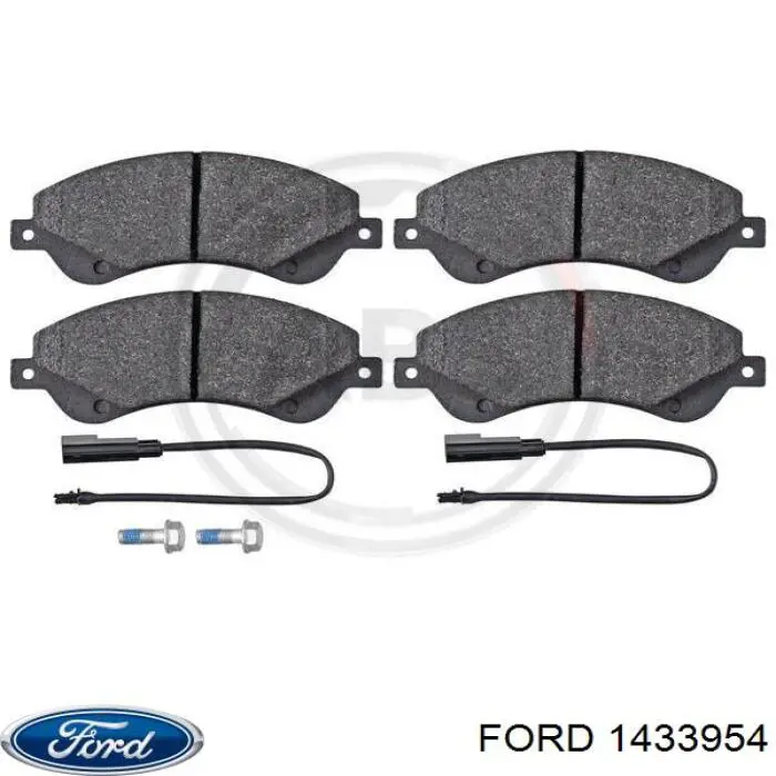 1433954 Ford pastillas de freno delanteras