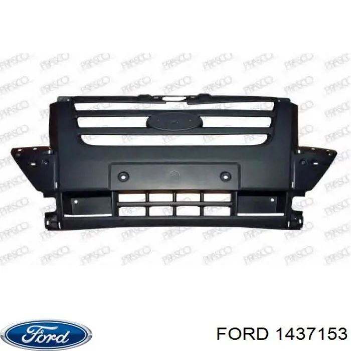 6C1117K819A Ford parachoques delantero, parte central