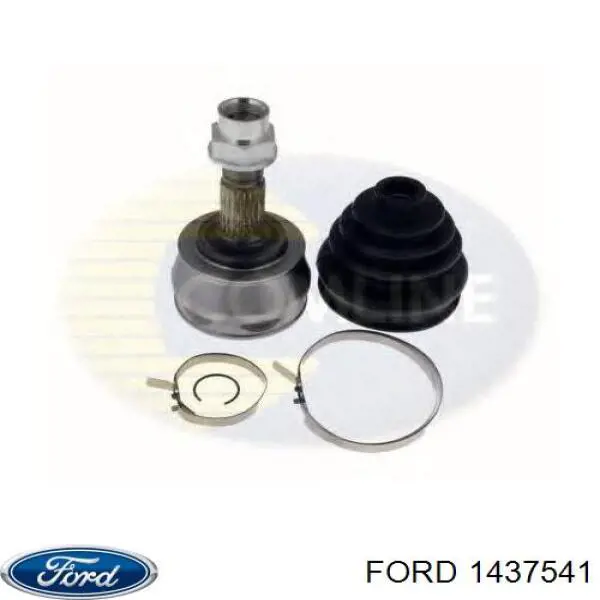 1437541 Ford árbol de transmisión delantero izquierdo