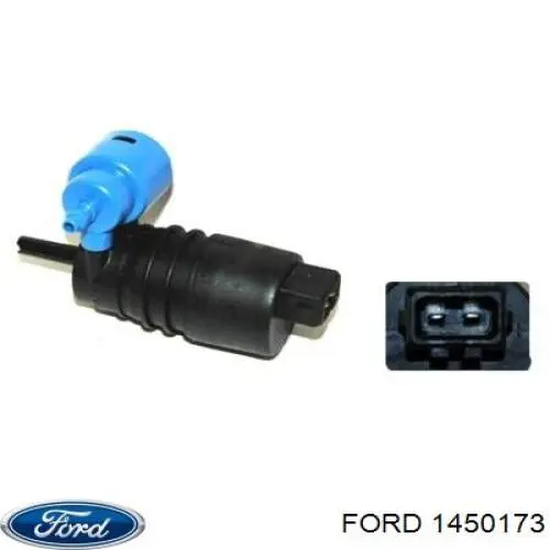 1450173 Ford bomba de limpiaparabrisas delantera