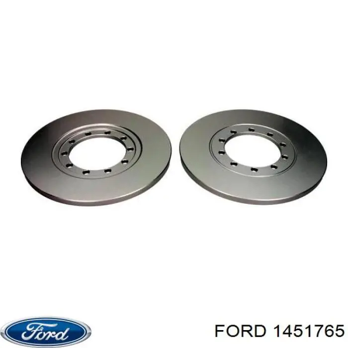 1451765 Ford disco de freno trasero