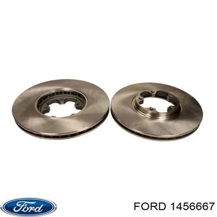 1456667 Ford freno de disco delantero