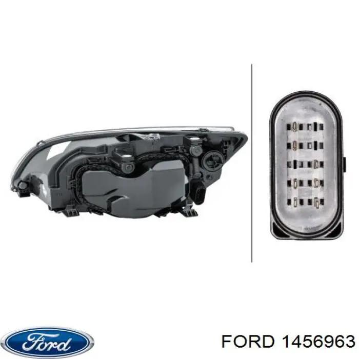 1456963 Ford faro derecho