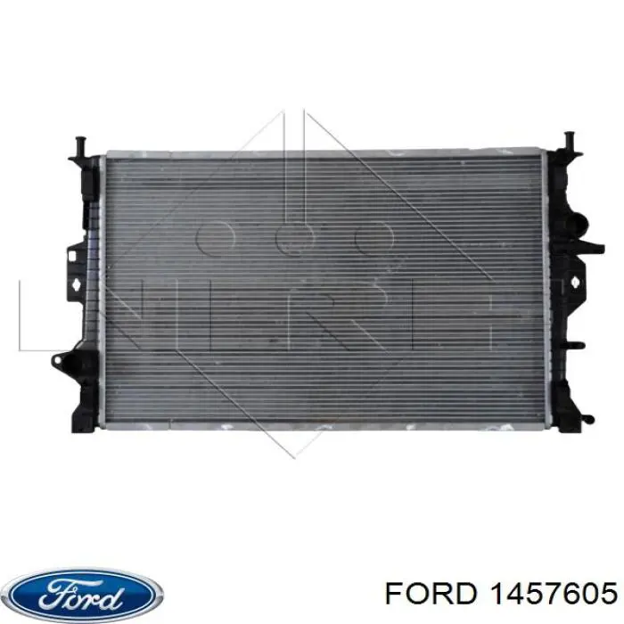 1457605 Ford radiador refrigeración del motor