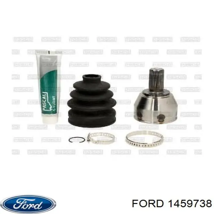 1459738 Ford árbol de transmisión delantero derecho