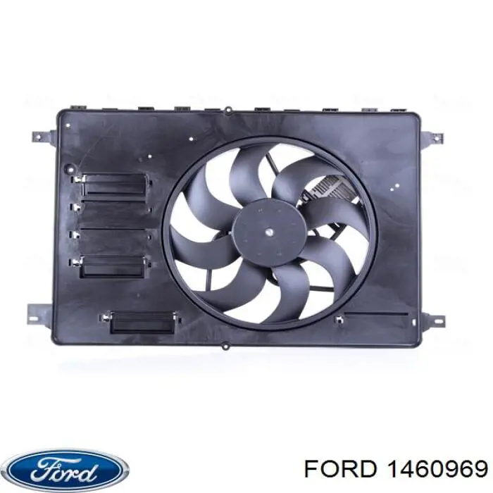  Ventilador (rodete +motor) refrigeración del motor con electromotor completo para Ford S-Max CA1