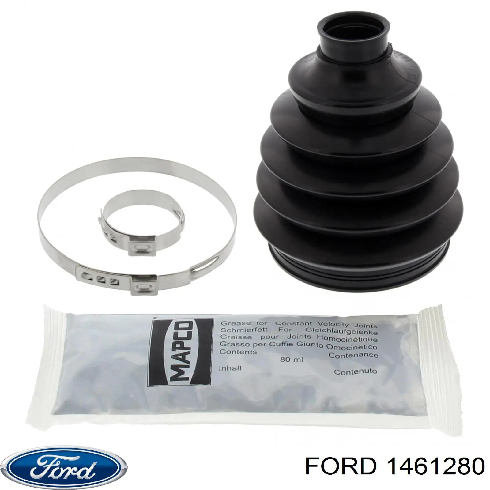 1461280 Ford fuelle, árbol de transmisión delantero exterior