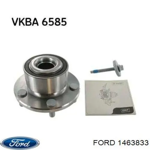 1463833 Ford cubo de rueda delantero