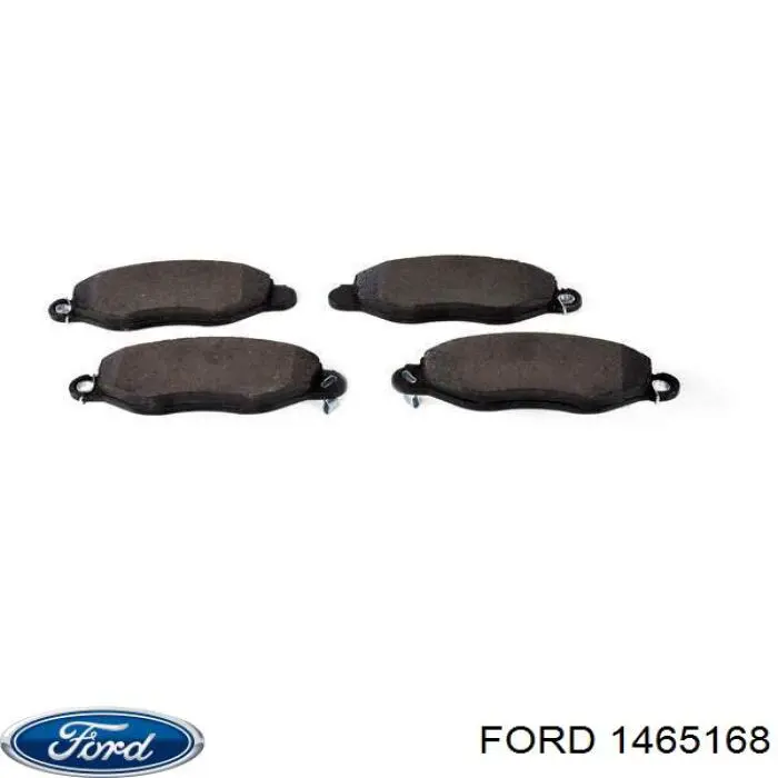 1465168 Ford pastillas de freno delanteras