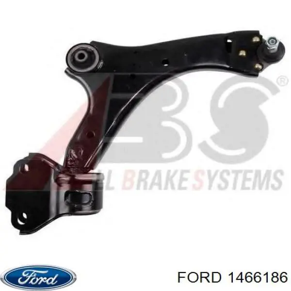 1466186 Ford barra oscilante, suspensión de ruedas delantera, inferior derecha