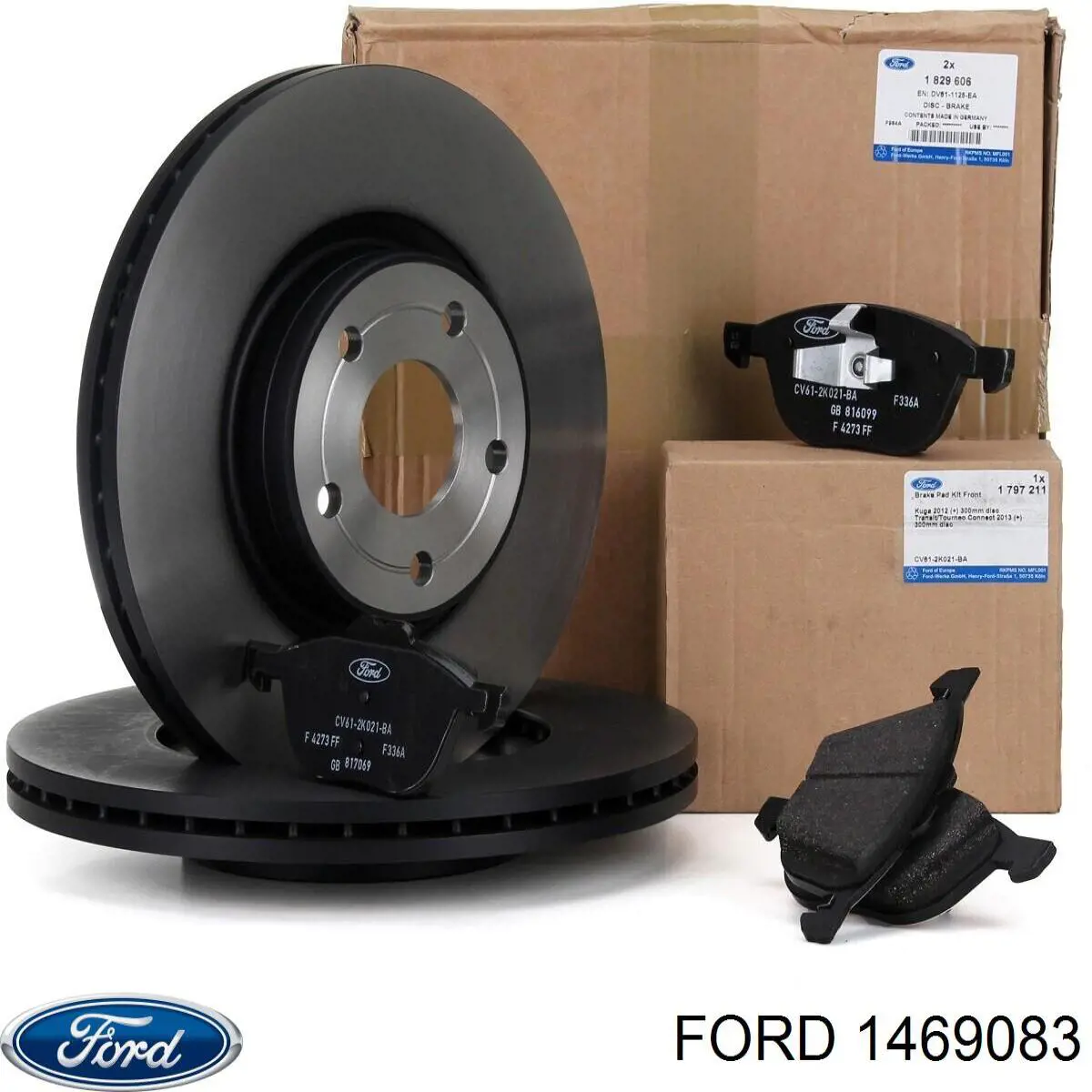 1469083 Ford freno de disco delantero