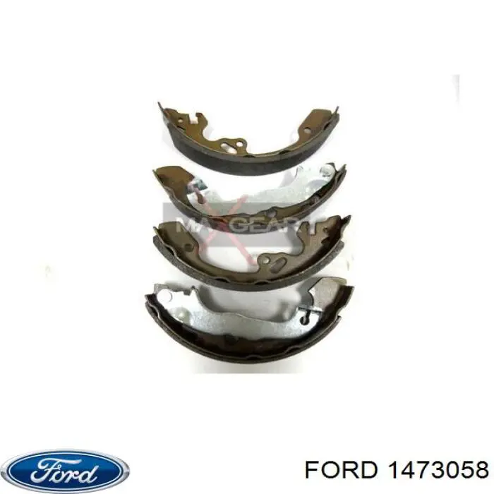 1473058 Ford zapatas de frenos de tambor traseras