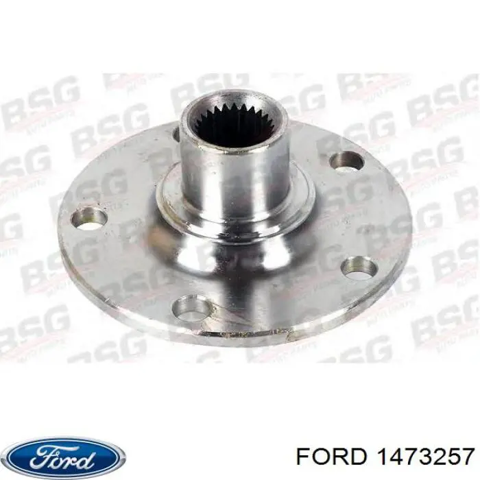 1473257 Ford cubo de rueda delantero