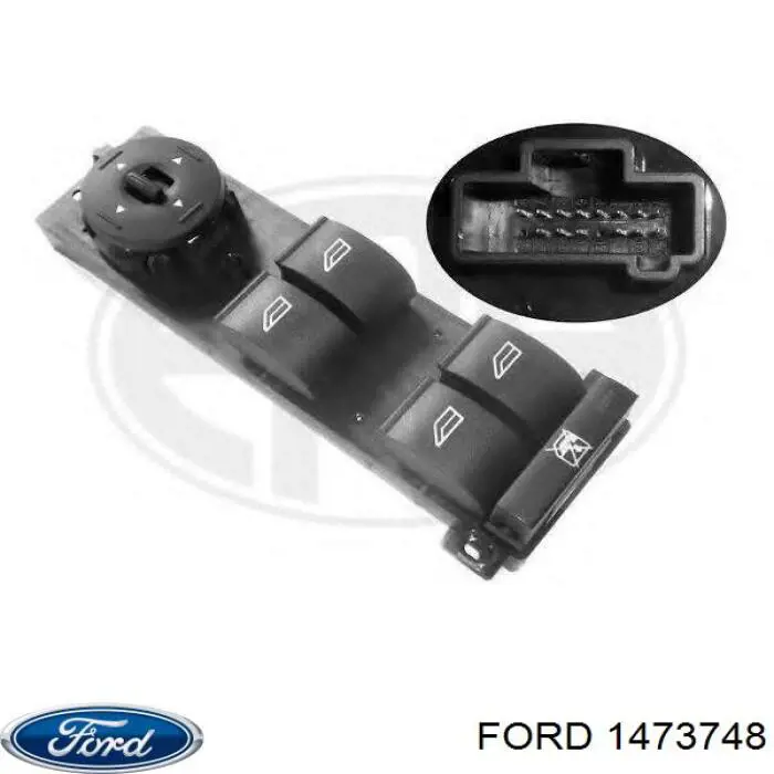 1473748 Ford unidad de control elevalunas delantera izquierda