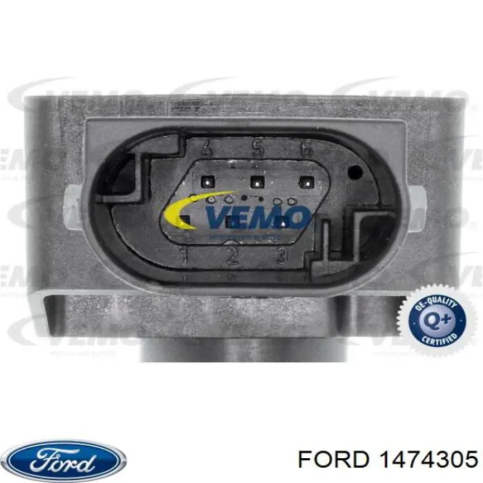 1474305 Ford sensor, nivel de suspensión neumática, delantero