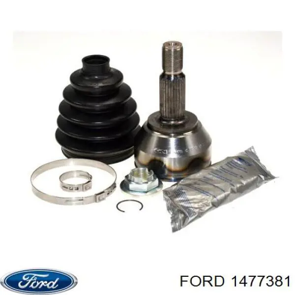 1477381 Ford árbol de transmisión delantero derecho