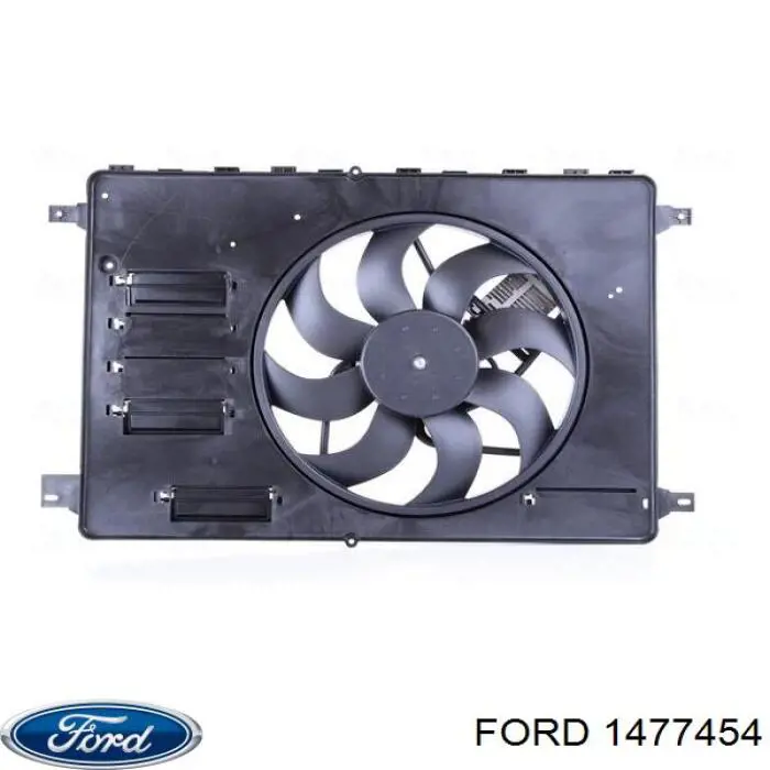 1477454 Ford ventilador (rodete +motor refrigeración del motor con electromotor completo)