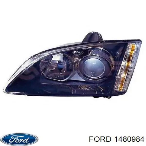 1480984 Ford faro izquierdo