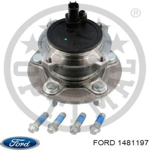 1481197 Ford cubo de rueda trasero