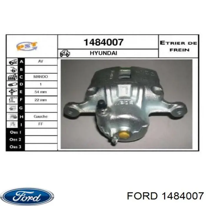  Tubo de admisión del silenciador de escape delantero para Ford Galaxy WGR