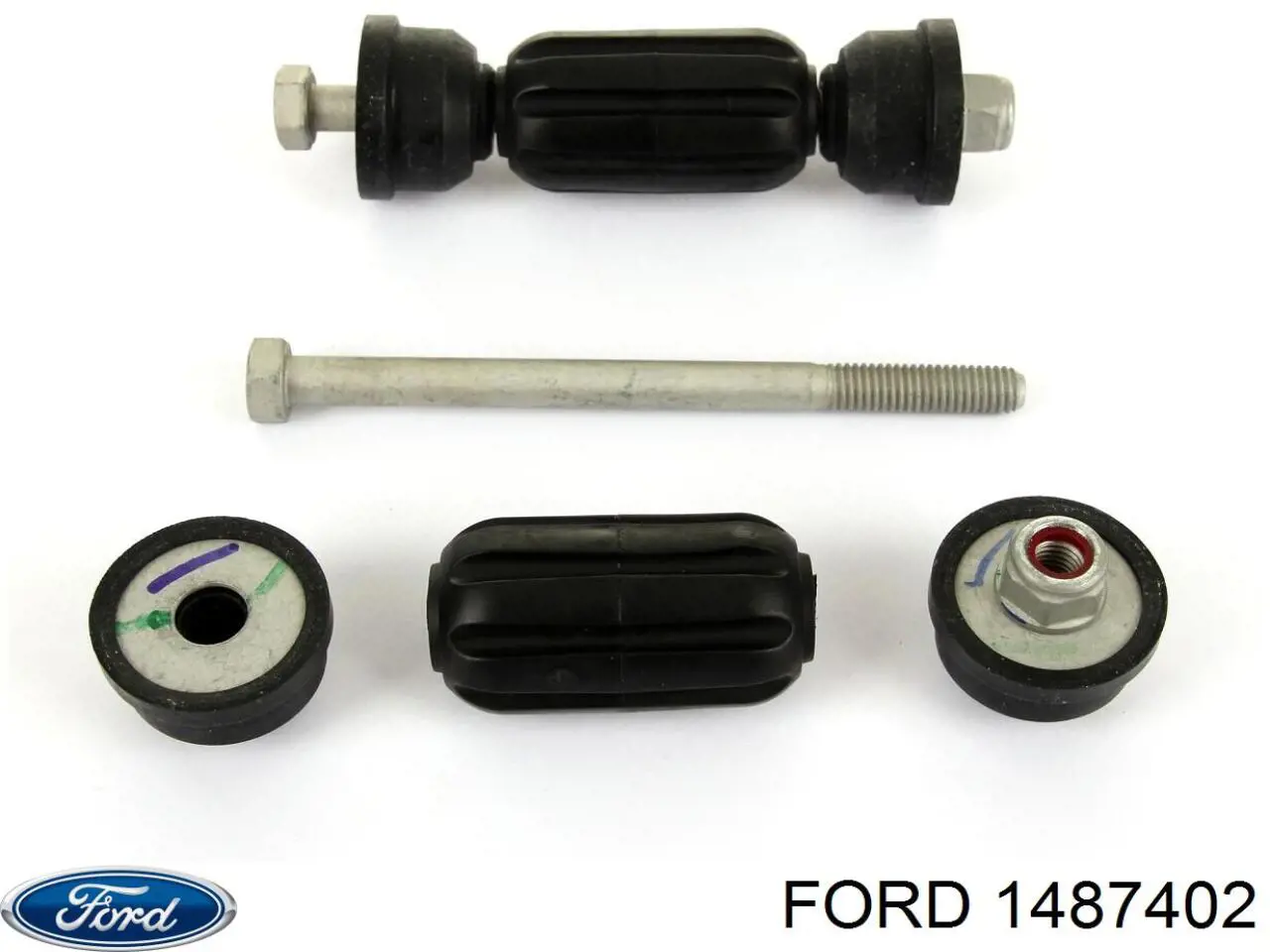 1487402 Ford soporte de barra estabilizadora trasera