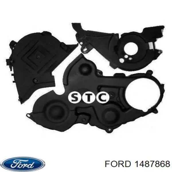  Tapa de correa de distribución superior para Ford Fiesta 5 