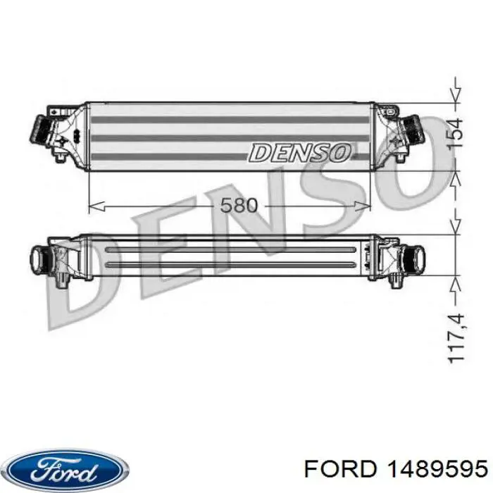 1521532 Ford clips de fijación de pasaruedas de aleta delantera