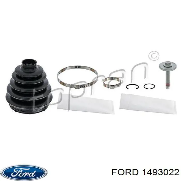 1493022 Ford fuelle, árbol de transmisión exterior izquierdo