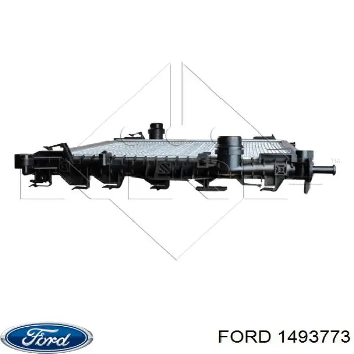 1493773 Ford radiador refrigeración del motor