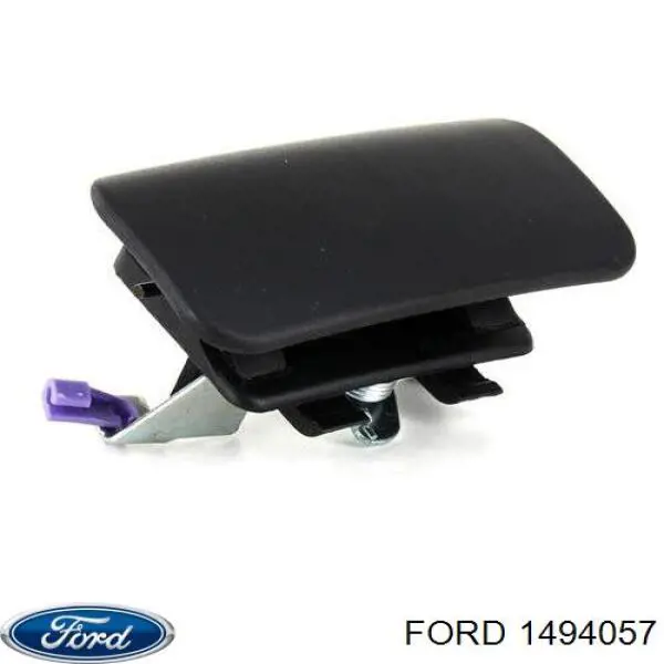 1494057 Ford manecilla de puerta corrediza exterior derecha