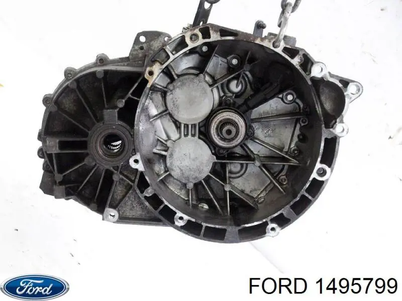 8M5R7002FC Ford caja de cambios mecánica, completa