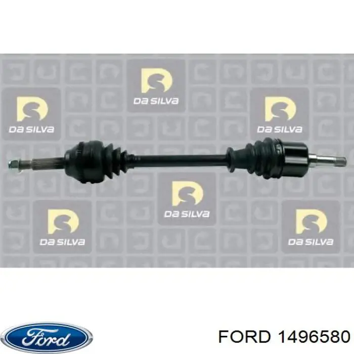 1496580 Ford árbol de transmisión delantero izquierdo