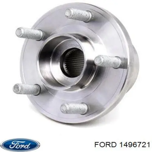 1496721 Ford cubo de rueda delantero