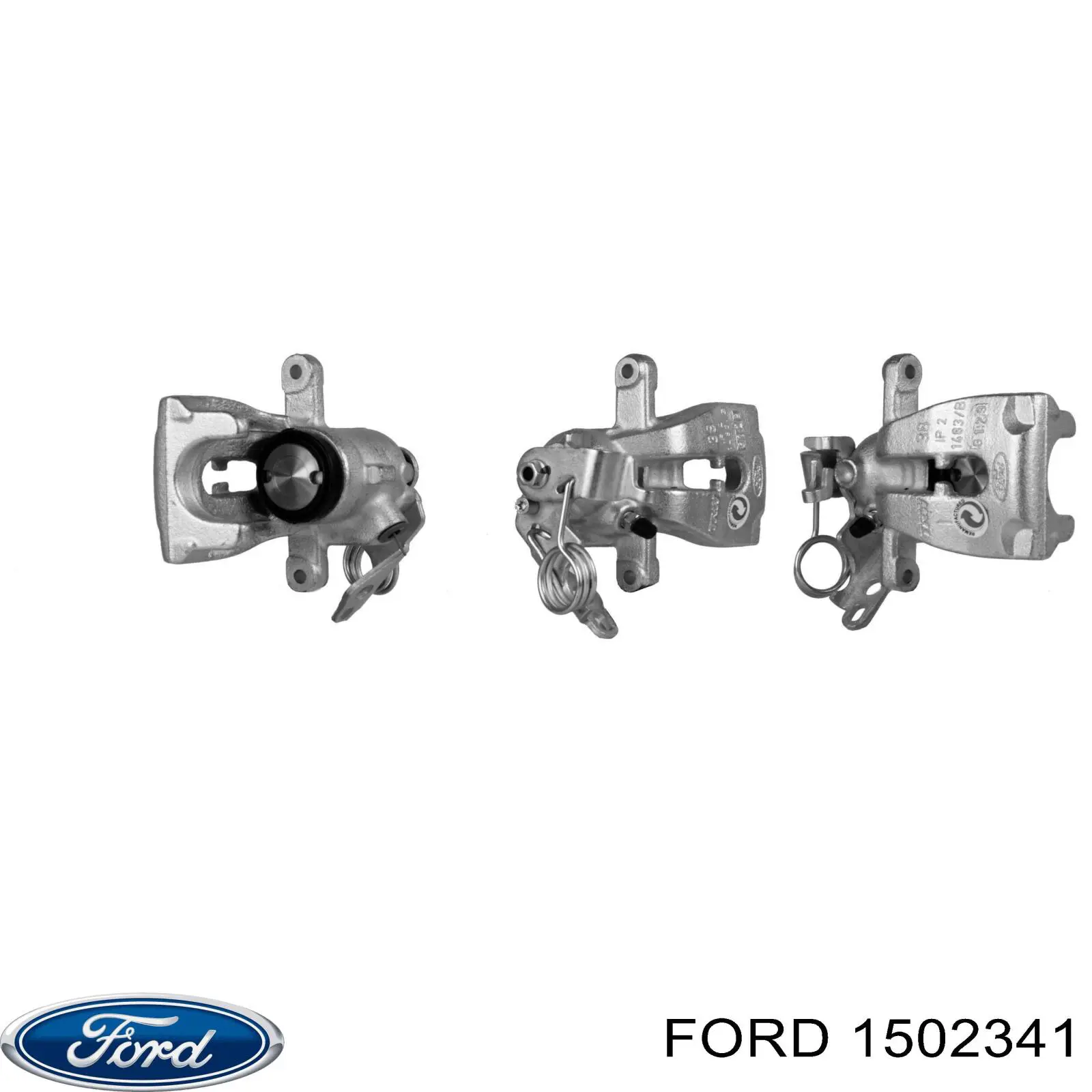 1502341 Ford pinza de freno trasera izquierda