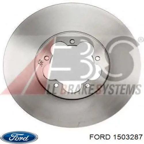 1503287 Ford freno de disco delantero