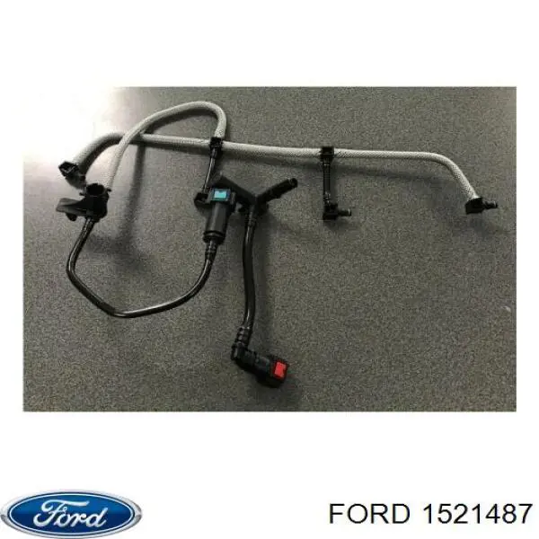 1521487 Ford tubo de combustible atras de las boquillas