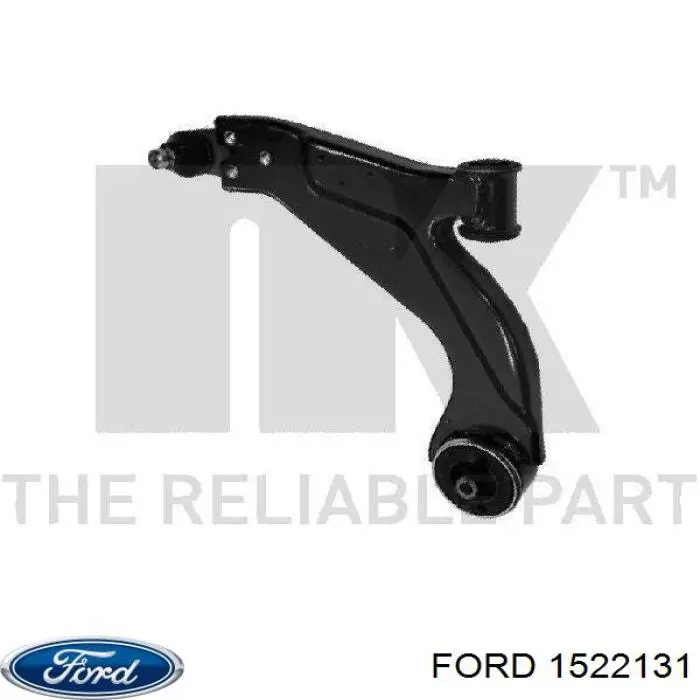 1522131 Ford barra oscilante, suspensión de ruedas delantera, inferior izquierda