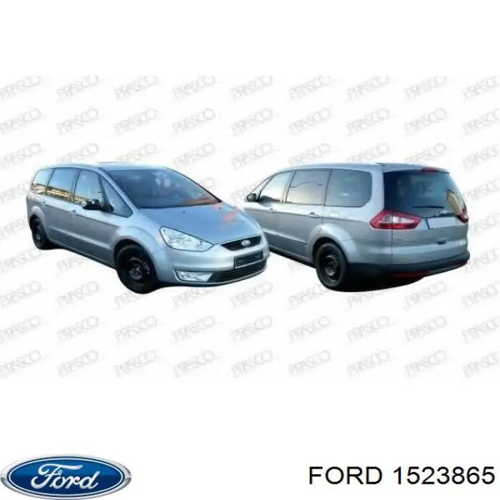  Soporte de radiador completo para Ford S-Max CA1