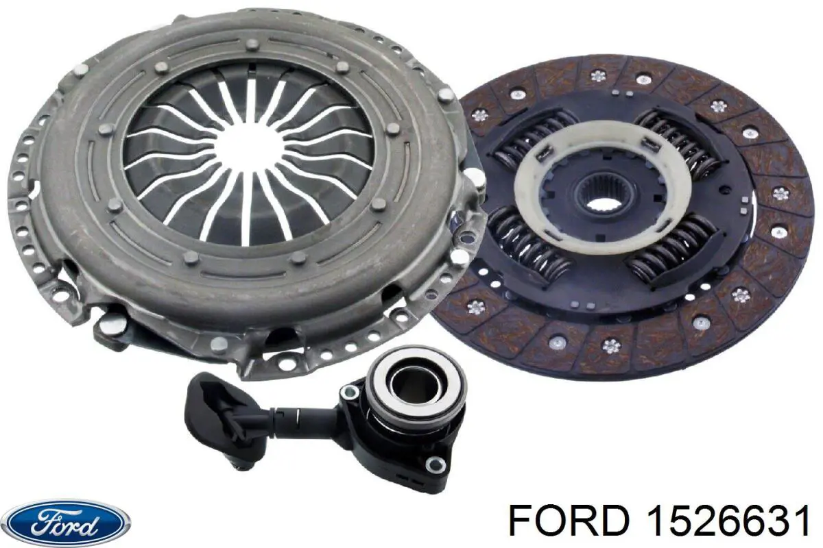 1526631 Ford kit de embrague (3 partes)